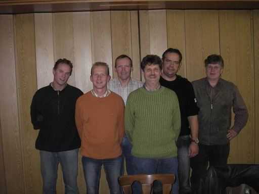 Der Kompanievorstand im Jahr 2008